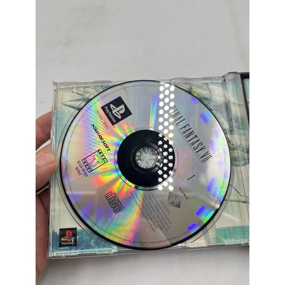 Final Fantasy VII 7 PS1 (PlayStation 1, 1997) CIB Complete Tested Working - Picture 3 of 12